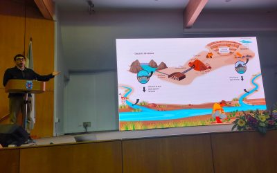 Dilan Campos expuso en congreso internacional de ciencias ambientales