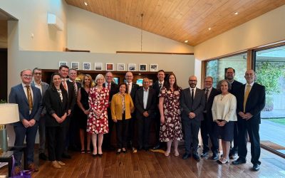 Embajada de Australia reúne a delegación de UQ con autoridades de gobierno, de la industria y la academia