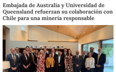 Recepción de la Embajada de Australia a UQ hace noticia en medios periodísticos