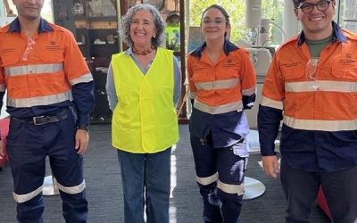 Delegation from SMI-ICE-Chile visits the “Indooroopilly Experimental Mine Site” campus of the Sustainable Minerals Institute