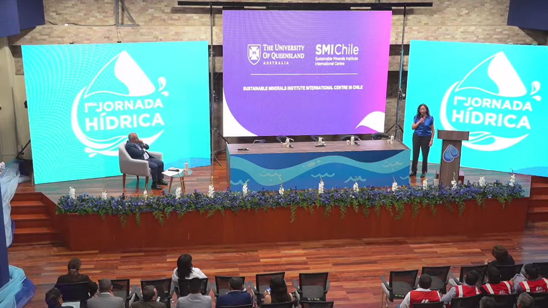 Naty en 1a jornada hídrica Moquehua_2