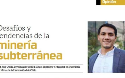 José Ojeda publica columna sobre minería subterránea