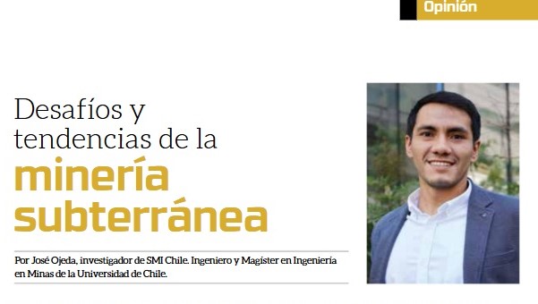 José Ojeda publishes opinion column on underground mining
