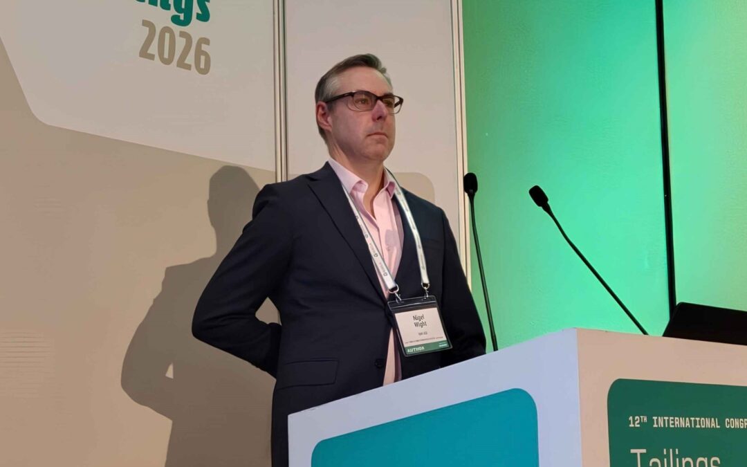 Nigel Wight presents research on the El Cobre tragedy at Tailings 2026 Congress